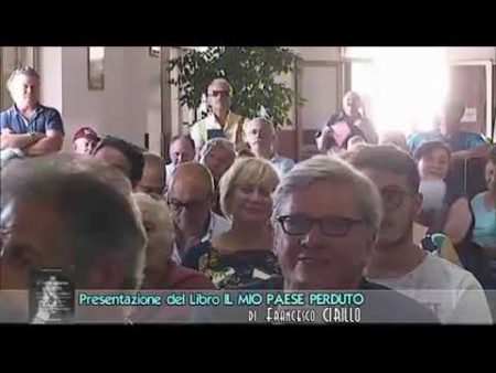 FRANCESCO CIRILLO presenta il libro IL MIO PAESE PERDUTO