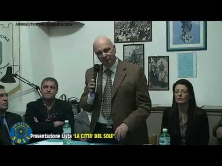 Presentazione della lista La Città del Sole