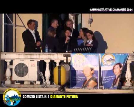 Comizio lista DIAMANTE FUTURA