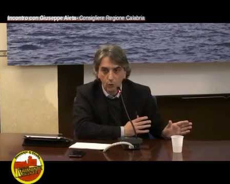 Incontro istituzionale con il consigliere regionale GIUSEPPE AIETA