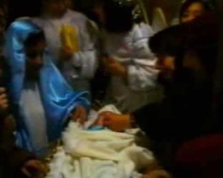 Presepe vivente a Diamante, fine anni 90