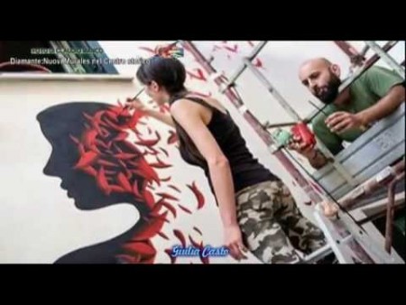 Diamante; Nuovi Murales centro storico e incontro artisti con gli alunni dell’Istituto Comprensivo