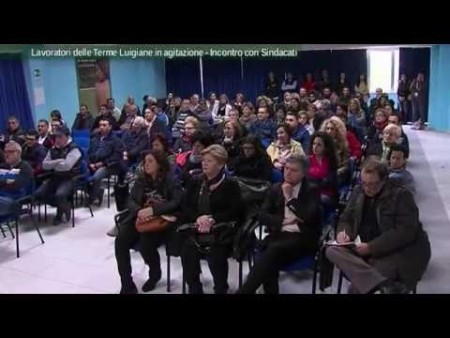 Crisi Terme Luigiane, lavoratori incontrano sindacati- interviste