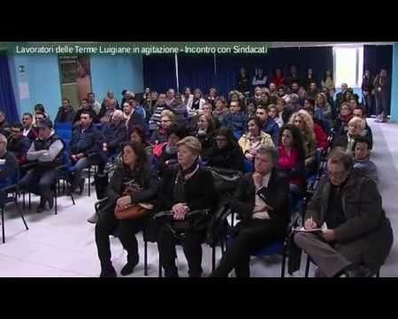 Crisi Terme Luigiane, lavoratori incontrano sindacati- interviste