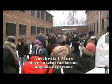 Ad Auschwitz con le scuole di Diamante