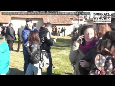 Le scuole di Diamante in visita al campo di concentramento di Ferramonti