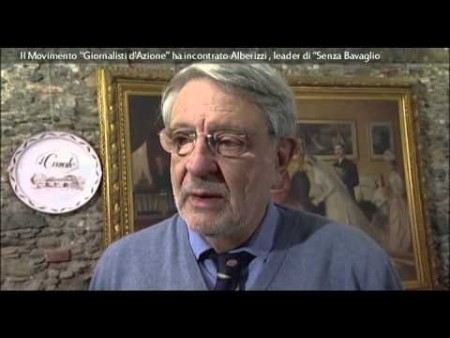 Interviste- Incontro “Giornalisti d’Azione” e leader di “Senza Bavaglio”.