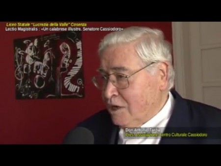 Cosenza: Conferenza su «Un calabrese illustre. Senatore Cassiodoro» – Interviste