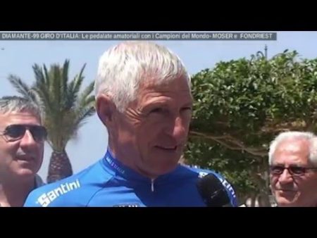 Diamante:Giro D’Italia,interviste ai campioni Moser e Fondriest