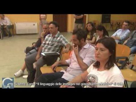 Siderno: Corso di Giornalisti d’Azione su “Il linguaggio delle immagini nel giornalismo televisivo”- servizio