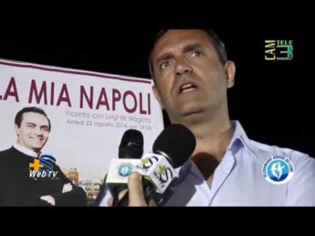 Scalea: Luigi De Magistris presenta il libro “La mia Napoli”-ampio servizio