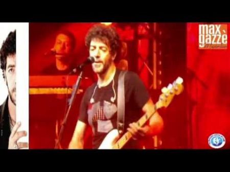 Max Gazzè in concerto al Teatro dei Ruderi di Cirella 16/8/16- intervista e immagini