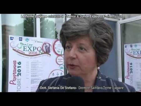 Le Terme Luigiane celebrate al “Senior & Junior Expo 2016” di Cosenza- interviste
