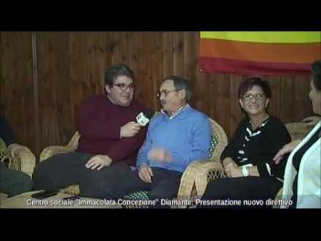 Diamante: Presentazione nuovo direttivo Circolo Pensionati