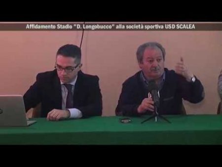 Scalea: Affidamento Stadio “D. Longobucco” all’USD Scalea – interviste/immagini
