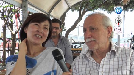 Diamante; Miho Yoneda, Chef Giapponese al Caffè Ninì a degustare le specialità-intervista
