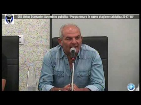 Calcio: Assemblea pubblica della SSD Virtus Diamante