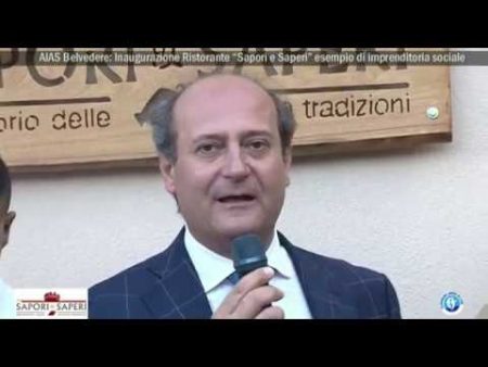 AIAS Belvedere: Inaugurazione ristorante “Saperi e Sapori”-Immagini/interviste