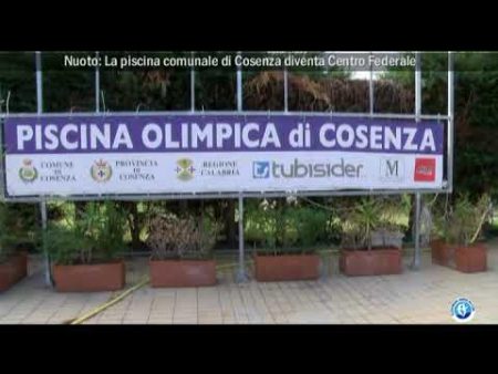 Nuoto: La piscina comunale di Cosenza diventa Centro Federale, intervista a Carmine Manna Pres. Cosenza Nuoto