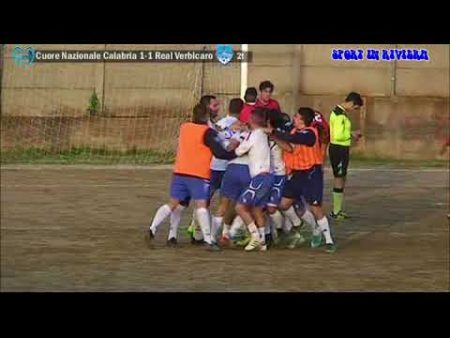 Calcio 3^cat: Cuore Nazionale Calabria-Real Verbicaro 1-3 sintesi