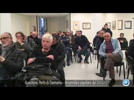 Porto di Diamante: Assemblea del Movimento popolare del 10/12/17