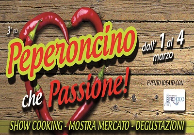 Pomezia: Tutto pronto per la III edizione della rassegna piccante “Peperoncino che Passione”