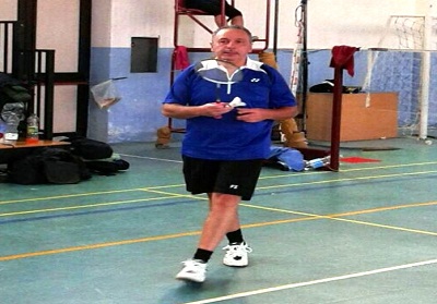 Mauro Filippelli  rappresenterà la Calabria ai Campionati Italiani Over di Badminton a Bari