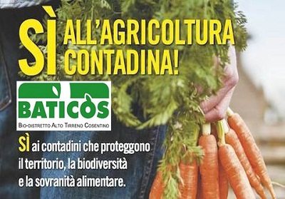 Baticòs promuove la legge per l’Agricoltura Contadina con un convegno a Cirella