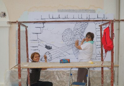 Diamante: E’ partita una nuova “Operazione murales”