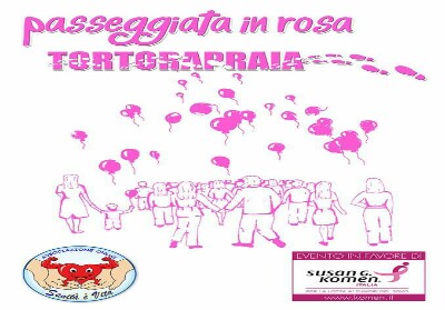 Terza edizione della “Passeggiata in Rosa” Tortora-Praia