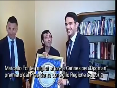 Marcello Fonte, miglior attore a Cannes premiato dal consiglio Regionale- interviste