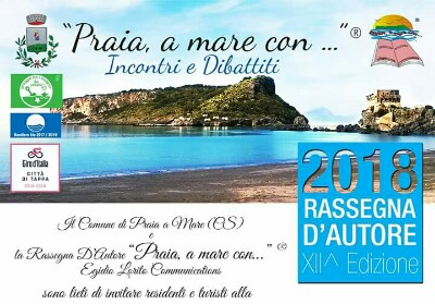 XII Rassegna d’Autore “Praia, a mare con …” Incontri con i protagonisti della cultura