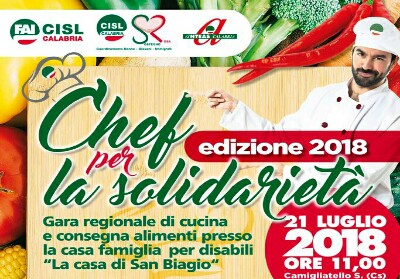 A Camigliatello l’iniziativa “Chef per la solidarietà”