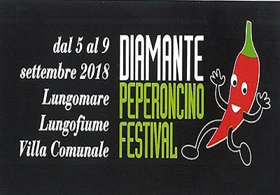 Diamante: Finita l’attesa, parte il 26° Peperoncino Festival, un mix di arte, gastronomia e cultura piccante