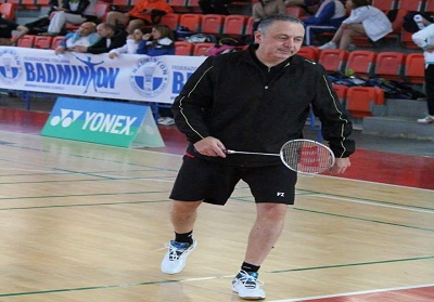 Il calabrese Mauro Filippelli in Nazionale per i Campionati Europei Over di Badminton in Spagna 