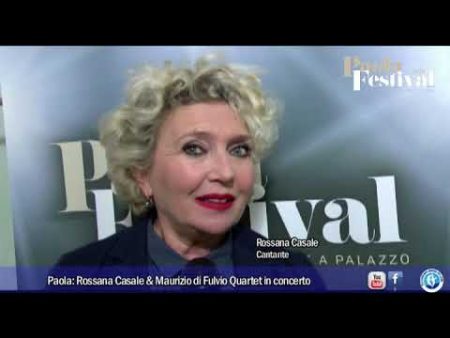 Paola Festival: Rossana Casale & Maurizio di Fulvio Quartet-servizio