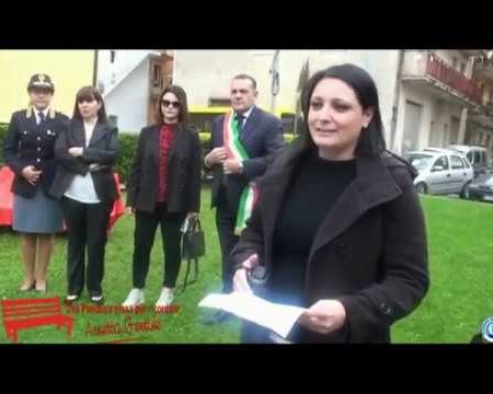 Marcellina: Femminicidio, una panchina rossa per ricordare Annetta Gentile