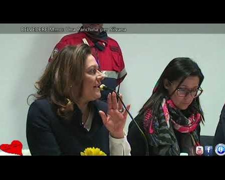 Belvedere M.mo: Manifestazione “Una panchina per Silvana”
