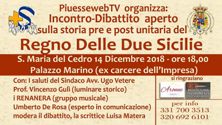 Santa Maria del Cedro: Incontro musiculturale “Riscriviamo la storia”, un evento organizzato da PiuessewebTV