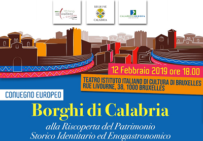 A Bruxelles un evento internazionale per promuove i Borghi di Calabria e la Dieta Mediterranea