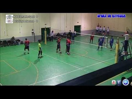 Sport in Riviera-Pallavolo Serie C/M: Asd Diamante Sport- Belvolley Belvedere 2-3