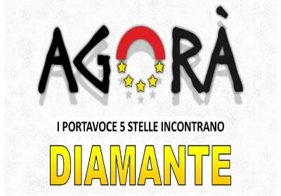 Diamante: Agorà del Movimento 5 Stelle con i parlamentari Laura Ferrara e Francesco Sapia