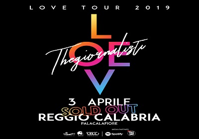 I Thegiornalisti fanno sold out anche al Palacalafiore di Reggio Calabria