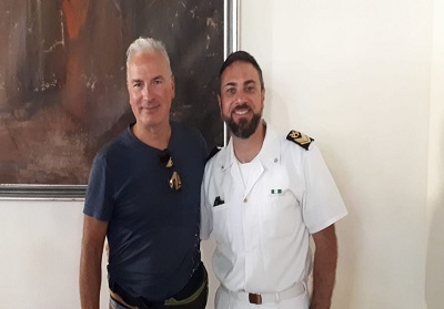 Diamante: Il Sergente Ivan Ruis tra i protagonisti del salvataggio nel mare di Paola