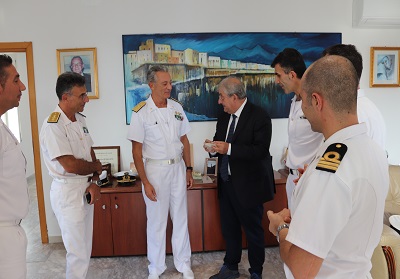 Diamante: Visita del Comandante Generale del Corpo delle Capitanerie di Porto