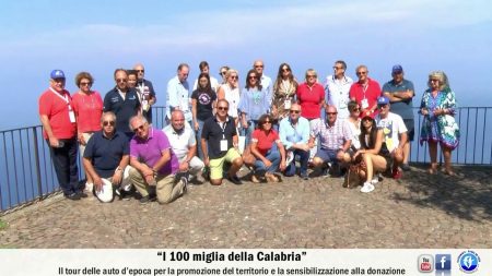 “I 100 miglia della Calabria” il tour delle auto d’epoca -servizio