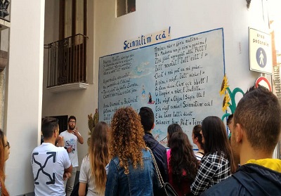 Vista ai Murales per gli alunni dell’IISS di Diamante, in progetto un’applicazione-guida