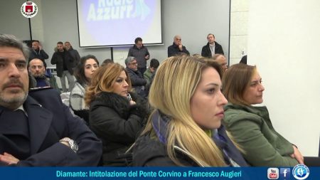 Diamante: Intitolazione Ponte Corvino a Francesco Augeri – Cerimonia integrale