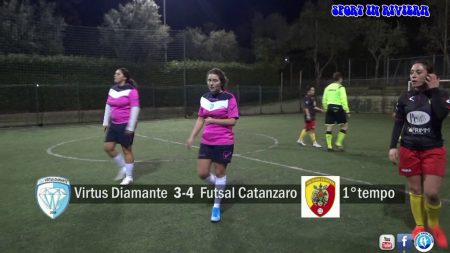 Calcio a 5 femminile: Virtus Diamante-Futsal Catanzaro 4-4 sintesi