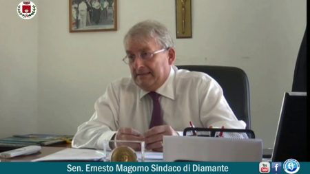 Dichiarazioni del Sindaco di Diamante su Fiducia all’Ass.Amoroso, Fondi per danni mareggiate e Coronavirus